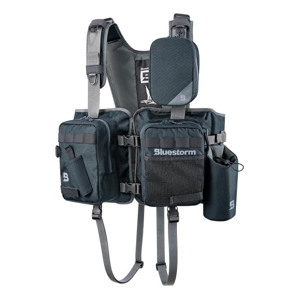 ブルーストーム(Bluestorm) CSマーク付 レジャー用固型式 ライフジャケット L2(浮力 7.5Kg以上) ウェーディング用フローティングゲームベスト Reカイキアス ラヴ