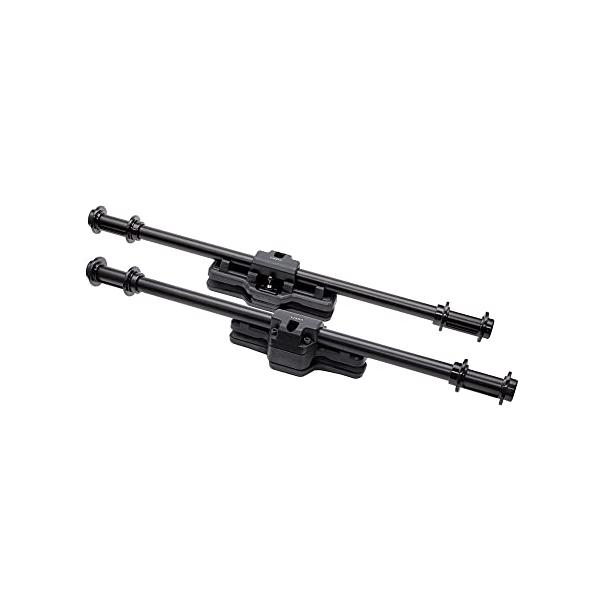 U-A20 マルチサイドバー アシストグリップ左右一対だけで車内用バーを前後２本掛けができる グラつきにくい ガッチリ 安定 VISOA YAC