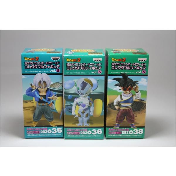 ドラゴンボールZ ワールドコレクタブル フィギュア vol.5 5種 ドラゴンボールZ 組立式ワールドコレクタブルフィギュアVOL.5/ 3