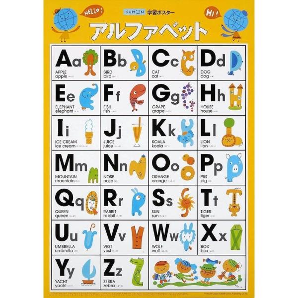 , 丈夫なポスターで、長くお部屋に貼っておけます。文字や数字の学習には、上手に表を取り入れると効果的です。お子さまの目の高さに貼るのがコツです。