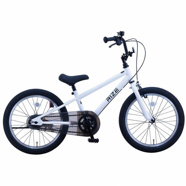 18インチ 身長108〜123cm 子供用自転車 ライズ（ホワイト