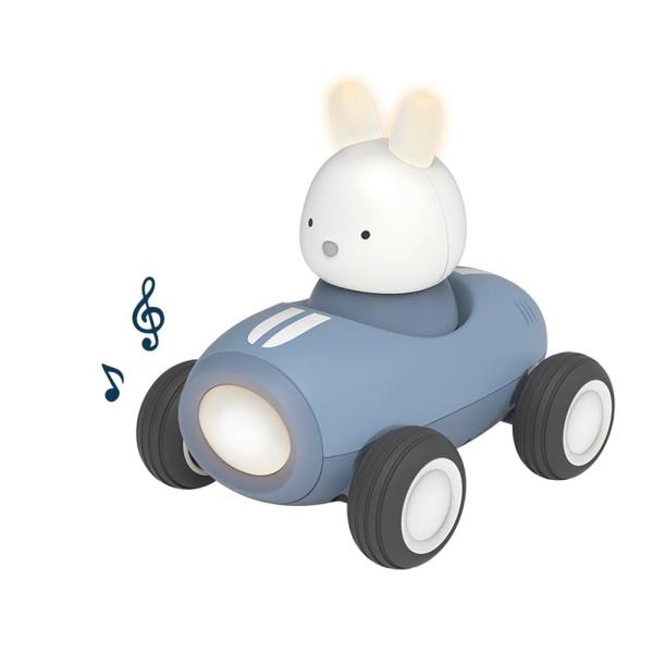 『PLAY POP（プレイポップ）』は、小さいお子様から大人の方まで、幅広く楽しんでいただける、世界中のパーティーゲームやボードゲームが揃った、トイザらスのプライベートブランドです。 かわいいうさぎのレーサーが乗ったフリクションカーボタンを...