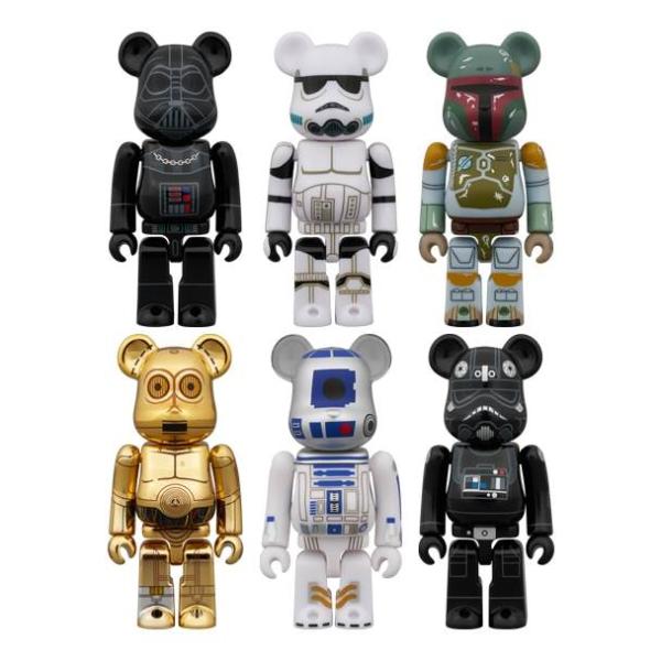 【Keita】400%　スターウォーズ　ベアブリック　2種　美品送料込み BE＠RBRICK CHASE STAR WARS ベアブリック スター・ウォーズ【種類