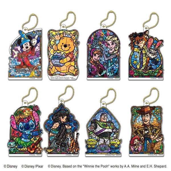 2層アクリルキーホルダー コンプリートセット ディズニー ディズニー 二層アクリルキーホルダー 単品【種類ランダム