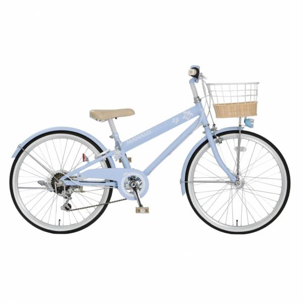 22インチ 身長120〜135cm 子供用自転車 マハロスポーツ マットサックス