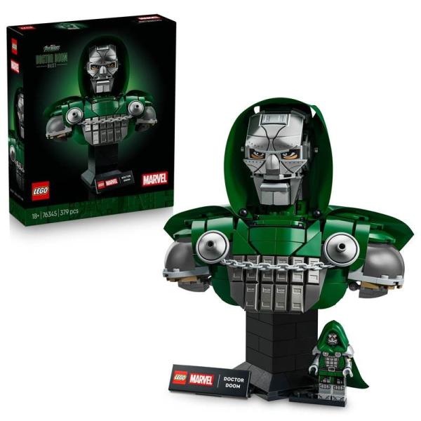 【2026年9月1日発売】 レゴ LEGO マーベル 76345 ドクター・ドゥーム バスト ブロック 誕生日 プレゼント ギフト 18歳 19歳 2