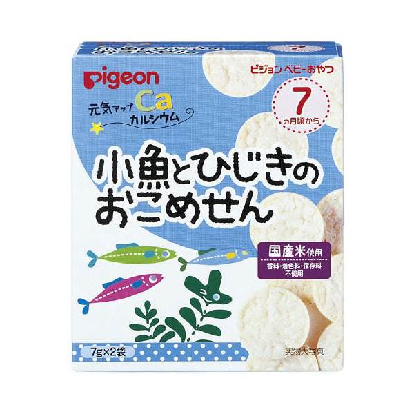 ピジョン 元気アップCa 小魚とひじきのおこめせん 12g（6g×2袋）