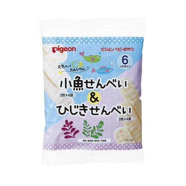 他サイト： ピジョン 元気アップCa 小魚せんべい＆ひじきせんべい 【離乳食 ベビーフード】 【6ヶ月〜】の商品画像