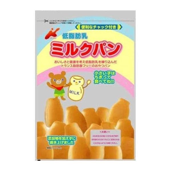 #00003200 ＜商品説明＞ 低脂肪乳・全粉乳・脱脂粉乳を加えながら、添加物を一切加えずに牛乳瓶の形に仕上げたミルク風味のおやつパンです。＜内容量＞95g＜原材料に含まれるアレルギー物質＞小麦・乳成分・大豆※コンタミネーション：なし＜原...