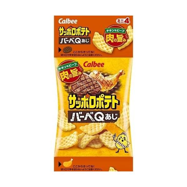 【お菓子BOX】ポテトフライ、サッポロポテトバーベQ、m＆m's カルビー サッポロポテトバーベQあじ 72g 6袋 - アスクル