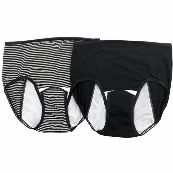 ショーツLサイズ、ブラックとラピス2枚 産褥ショーツ 2枚組 アソートB(ブラック×M-L) ベビーザらス限定