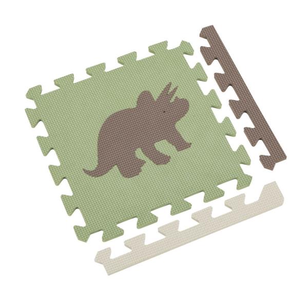 ベビーザらス限定 抗菌恐竜ジョイントプレイマット 16枚組フチ付き カーキグリーン Buyee Buyee บร การต วกลางจากญ ป น ซ อจากประเทศญ ป น