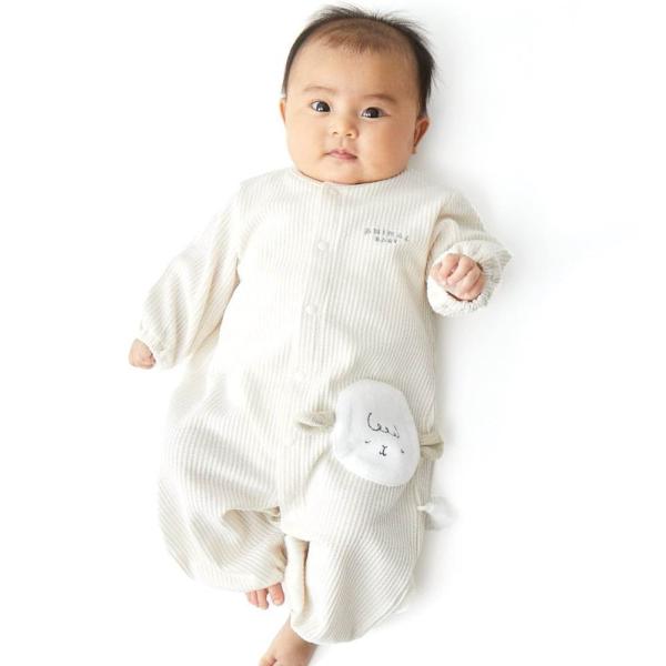 ,,,,#20251215siteoffitems 【アニマルアップリケ2WAYオール】  【トイザらス・ベビーザらス限定】立体感のある動物デザインが可愛い2wayオール。脇からひょこっと飛び出た尻尾のパーツがさりげないアクセント。