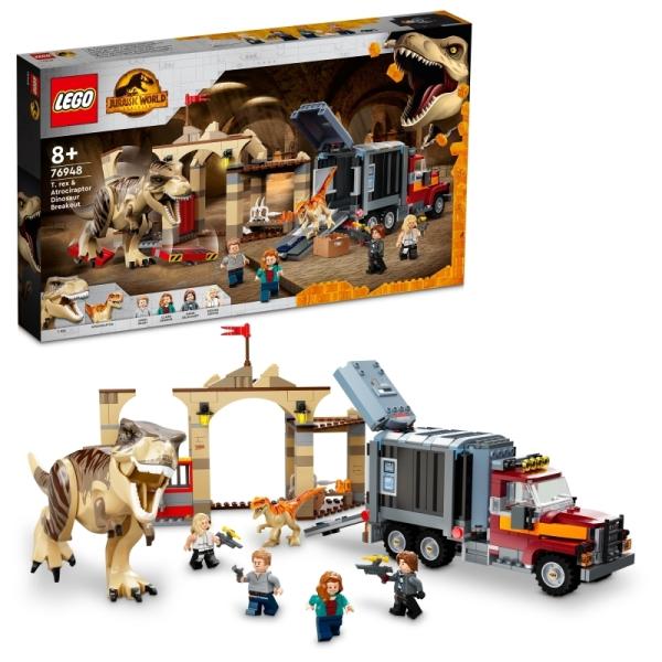 【オンライン限定価格】レゴ LEGO ジュラシック・ワールド 76948 T-レックスとアトロキラプトルの大脱走【送料無料】