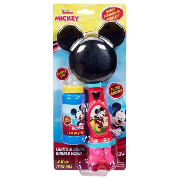 ファブル 電動ライト＆サウンド バブルワンド ミッキーマウス 電動