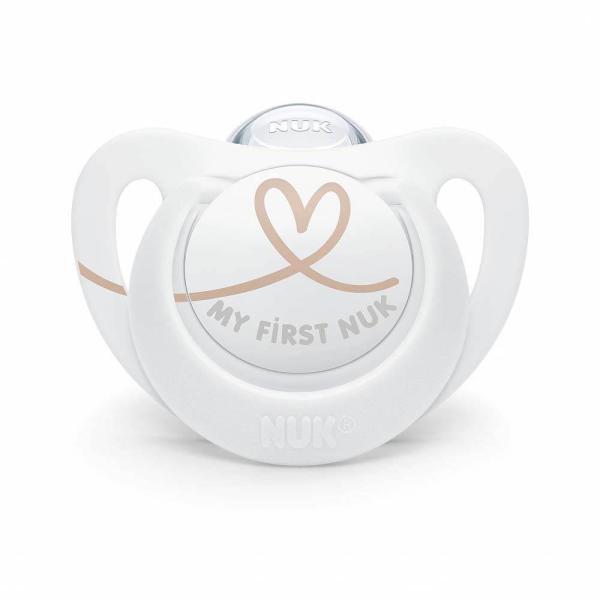 他サイト： NUKおしゃぶりスター 消毒ケース付き 0-6カ月（ハート）の商品画像