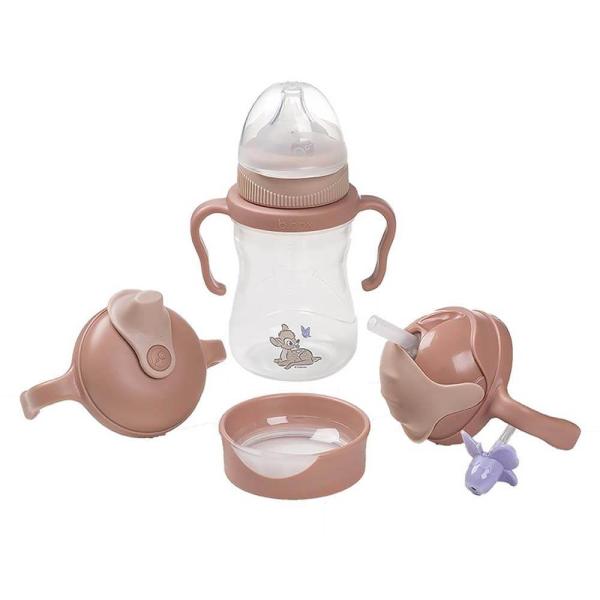 ビーボックス b.box Disney Transition value pack ステップアップマグパック Bambi バンビ ストローマグ スパウト 240ml ラッピング無料 送料無料