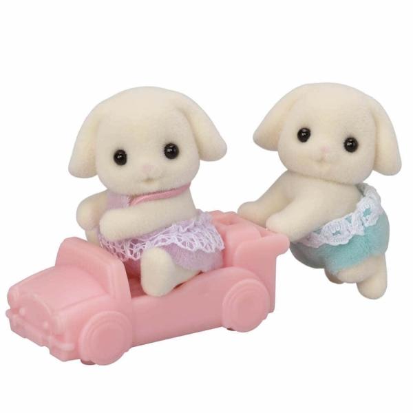 シルバニアファミリー フローラウサギのふたごちゃん : トイザらス