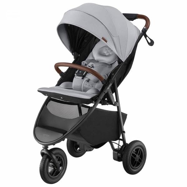 あこ　Aprica アップリカ スムーヴ プレシャス　ベビーカー 三輪 Aprica アップリカ スムーヴ プレシャス AB (グレー) A型ベビーカー 3
