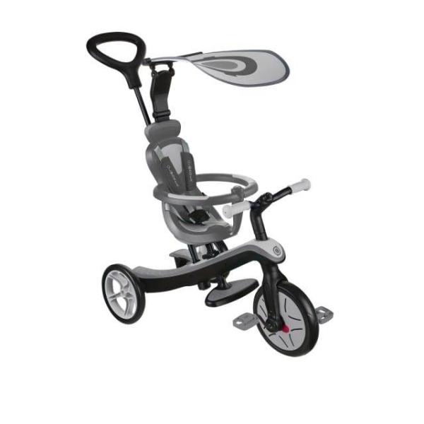 国内正規品 GLOBBER グロッバー エクスプローラー トライク 4in1 アイアンペガサス ハンドル付き 子供三輪車 キックバイク 10カ月から5