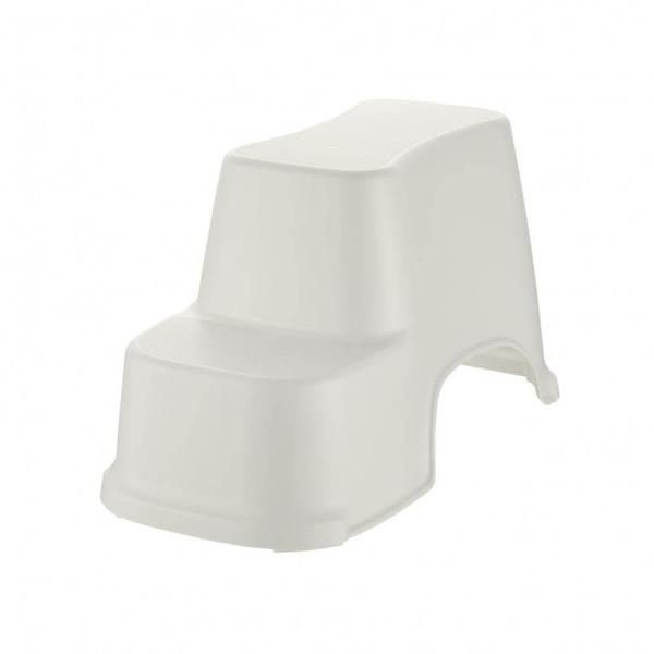 , トイレの横にドアがある家に！足が届いてふんばりやすい、便座に座った時に足がつく高さのステップです。安心の抗菌加工！1段目の高さ：12.5H(cm)体重目安：30kgまで