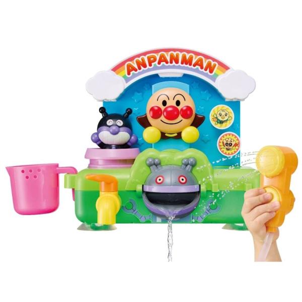 ,, 電池不要で楽しめる！定番のお風呂遊びが詰まったバストイです。9つの遊び、動きでお風呂が苦手なお子様もお風呂が楽しくなります。