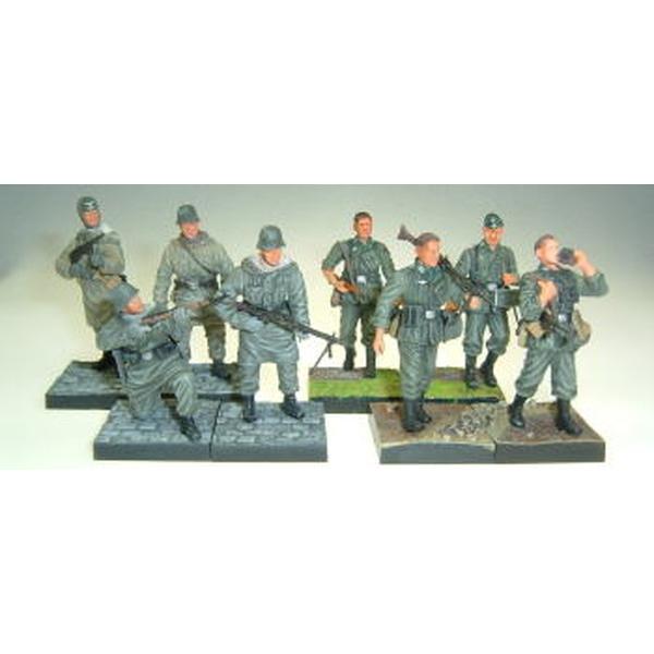 童友社 1/35 コンバットフィギュア Vol.2 ドイツ国防軍歩兵4種/ドイツ