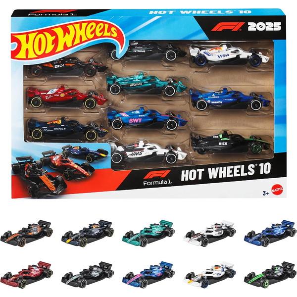 【9月5日発売予定】　ホットウィール(Hot Wheels) Fomula 1(R) 10カーパック JMM24