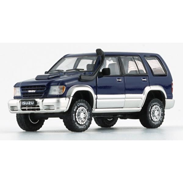 BM CREATIONS 1/64 いすゞ ビッグホーン 1998-2002 パープルブルー RHD