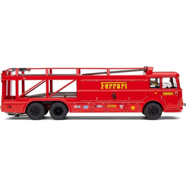 EXOTO 1/43 フィアット バルトレッティ フェラーリ トランスポーター 映画ル・マン スティーブ・マックイーン 完成品 EXO00033 送料無料