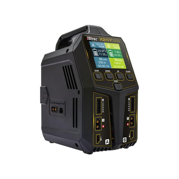 ハイテック　DC CHARGER　X2 HiTEC Multi Charger X2 AC PLUS V1000 AC/DC充電器 44325 送料無料