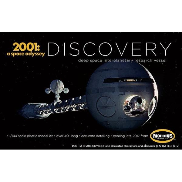 1/144 2001年宇宙の旅 ディスカバリー号 プラモデル MOE2001-3 送料無料 ラッピング不可