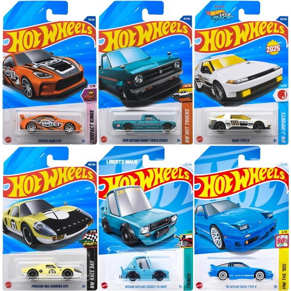 ホットウィール ベーシックカー 2025年4月単品販売4台+日産 ホットウィール ベーシックカー 2025年4月単品販売4台+日産