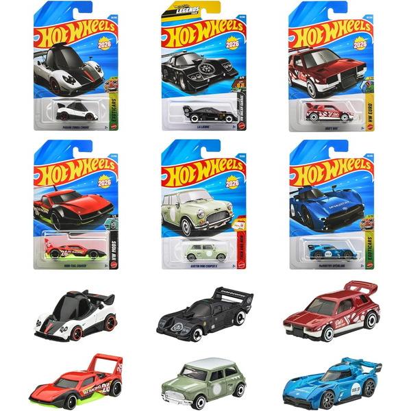 キャラウィール 7種 3月7日発売予定】 ホットウィール(Hot Wheels