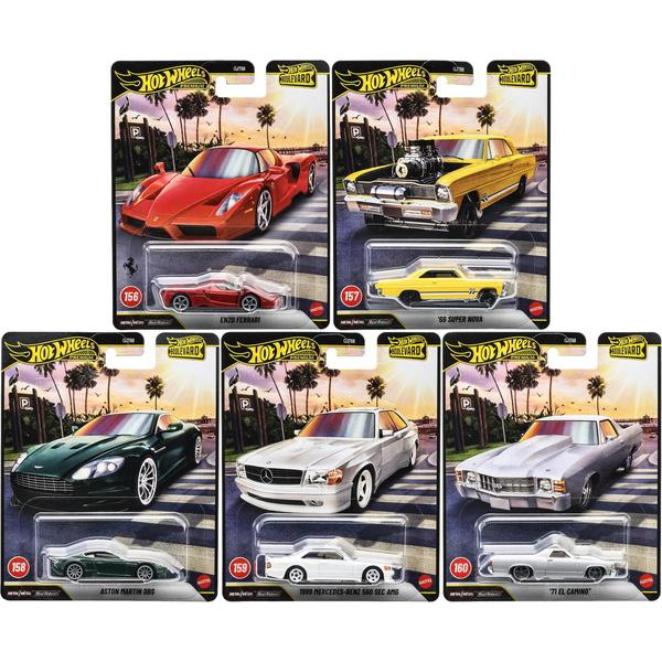 【10月3日発売予定】　ホットウィール(Hot Wheels) ブールバード 2026年10月単品販売5台セット(各1台)