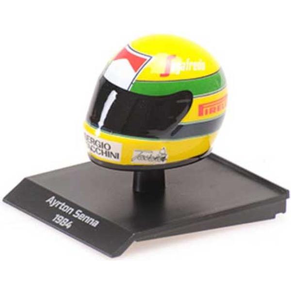 MINICHAMPS 1/10 ヘルメット アイルトン・セナ 1984 完成品 540388419