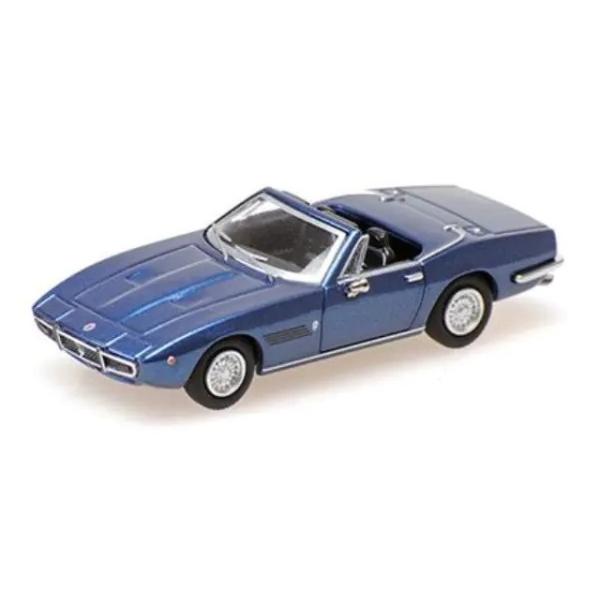 MINICHAMPS 1/87 マセラティ ギブリ スパイダー 1969 ブルーメタリック
