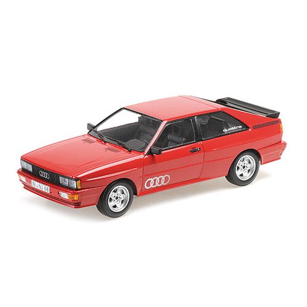 MINICHAMPS 1/18 アウディ クワトロ 1980 レッド 完成品ダイキャスト