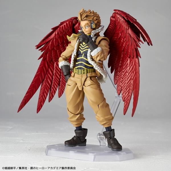 12月下旬頃発売予定　リボルテック アメイジング・ヤマグチ 僕のヒーローアカデミア ホークス (全高約155mm ノンスケール 塗装済 可動フィギュア)