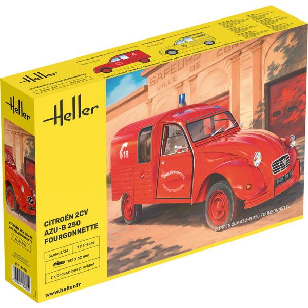 エレール 1/24 シトロエン 2CV フォルゴネット AK250 プラモデル HE82701