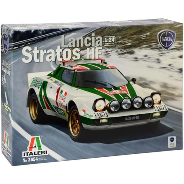 イタレリGlobetrotter 1/24 当時物です イタレリ 1/24 ランチア ストラトス HF プラモデル IT3654