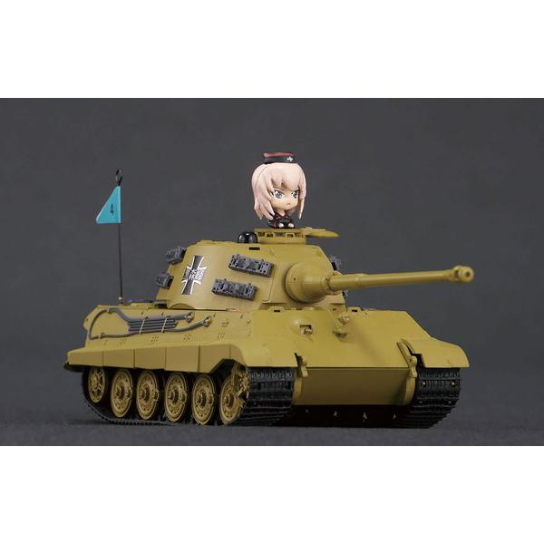 【8月発売予定】　プラッツ/ウォルターソンズ ガールズ＆パンツァー 1/64 RCバトル戦車道シリーズ ティーガーII 黒森峰女学園 完成品電動R/C GPRC-4