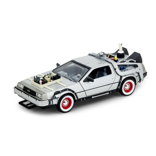 完成品ダイキャストミニカー 1 24 デロリアン Dmc 12 バック トゥ ザ フューチャーiii Wew トイスタジアム ホビー館 通販 Yahoo ショッピング