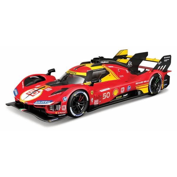 Bburago 1/18 フェラーリ 499P ル・マン 2024 ウィナー No.50