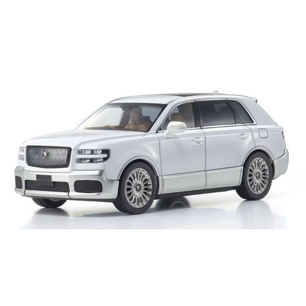 京商オリジナル 1/43 トヨタ センチュリー (白鶴/ホワイトxシルバー) 京商オリジナル 1/43 トヨタ センチュリー (白鶴：はっかく)(ホワイト