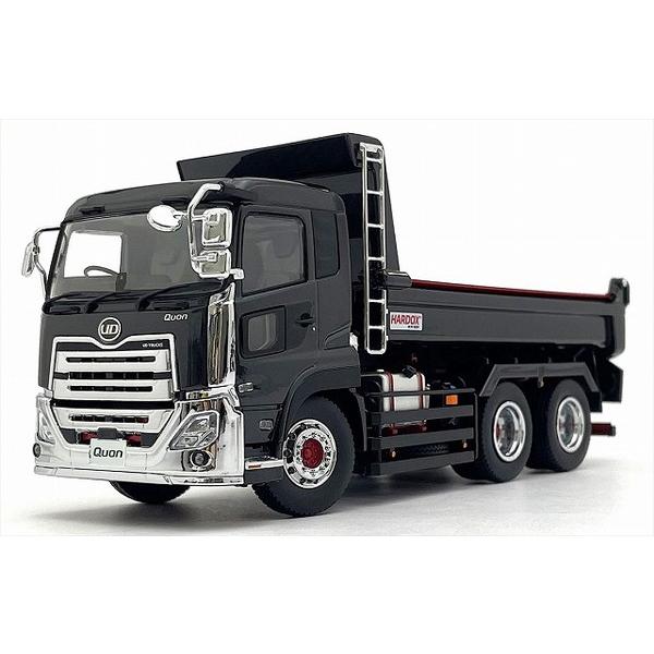 京商オリジナル 1/43 UD TRUCKS QUON KYOKUTOダンプ(ブラック