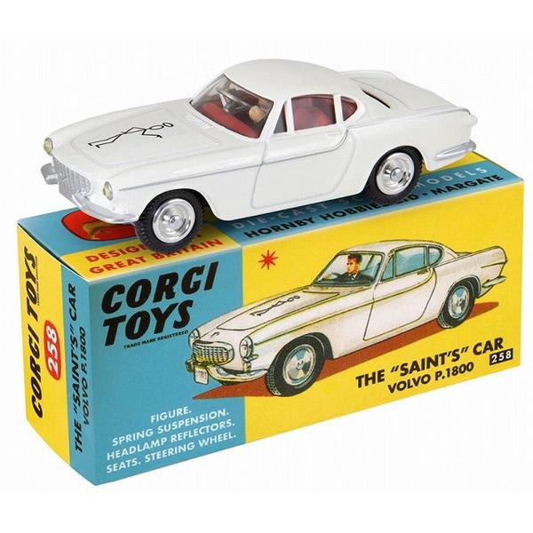 CORGI Corgi Model Club #258 1/46 ボルボ P1800 1961 "セイント 天国野郎" 完成品 CG54321004