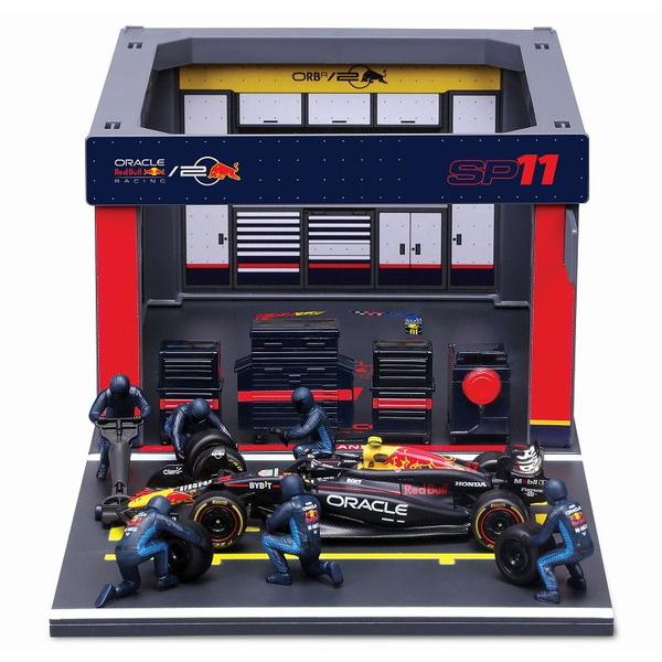 2026年1月発売予定】 Bburago 1/43 PIT PASS セット オラクル
