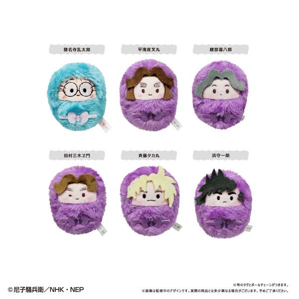 忍たま くるみたぴぬい 6年生 1BOX 新品未開封 忍たま乱太郎 くるみたぴぬい Vol.1 BOX 6個入 【1BOXで全種揃い