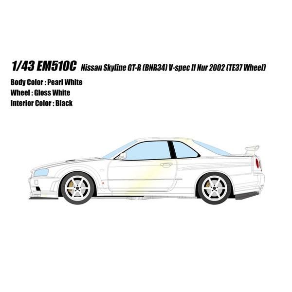 ○カタログ】 EIDOLON 1/43 日産 スカイラインGT-R (BNR34) V-spec II 